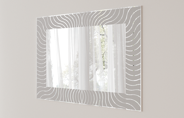 Настенное зеркало Медуза (Z-01) в Чите - изображение