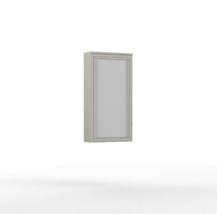 Шкаф навесной фасад зеркало, Bella (Б-ШН зр) в Чите - изображение