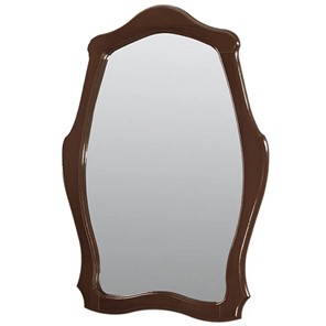 Зеркало настенное Элегия (орех) в Чите