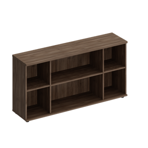 Каркас шкафа комбинированного низкого Комфорт, дуб шамони темный (154x38x75) К.521 в Чите
