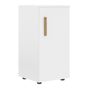Низкий шкаф колонна с глухой дверью правой FORTA Белый FLC 40.1 (R) (399х404х801) в Чите