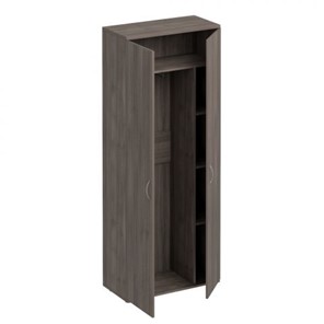 Шкаф для одежды с дополнением Комфорт КФ, дуб шамони темный (80x38x200) К.531 ШТ в Чите