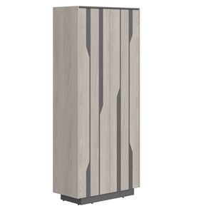 Шкаф для одежды LINE Дуб-серый-антрацит СФ-574401 (900х430х2100) в Чите