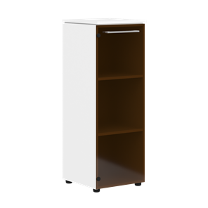 Шкаф колонна MORRIS Дуб Базель/Белый MMC 42 (429х423х1188) в Чите