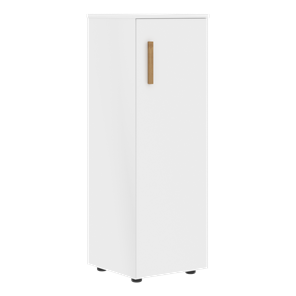 Средний шкаф колонна с правой дверью FORTA Белый FMC 40.1 (R) (399х404х801) в Чите