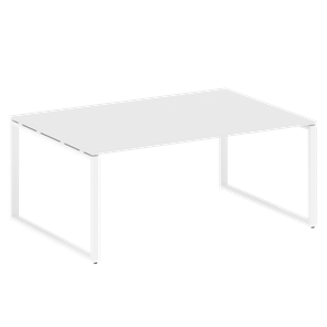 Стол для переговоров БО.ПРГ-1.5 (Белый/Белый) в Чите