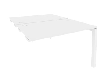Приставной стол O.MP-D.SPR-2.8 Белый/Белый бриллиант в Чите