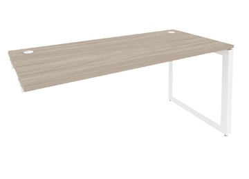 Приставной стол O.MO-SPR-4.7 Белый/Дуб Аттик в Чите