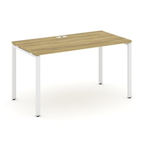 Офисный стол Concept CN.SP-003 металл Белый/Дуб Винченцо в Чите