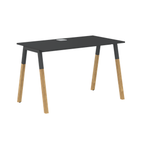 Письменный стол FORTA Черный Графит-Черный Графит-Бук  FST 1167 (1180х670х733) в Чите