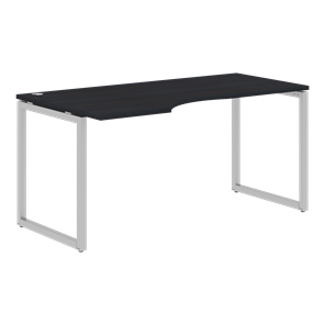Письменный стол с боковым левым выступом XTEN-Q Дуб-юкон-серебро   XQCET 169 (L) (1600х900х750) в Чите