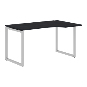 Письменный стол с боковым правым выступом XTEN-Q Дуб-юкон-серебро XQCET 149 (R) (1400х900х750) в Чите