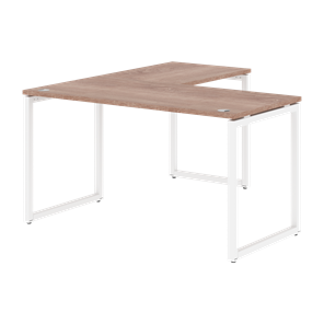 Письменный стол угловой правый XTEN-Q Дуб-сонома- белый XQCT 1415 (R) (1400х1500х750) в Чите