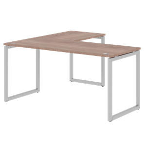 Письменный стол угловой правый XTEN-Q Дуб-сонома- серебро XQCT 1615 (R) (1600х1500х750) в Чите