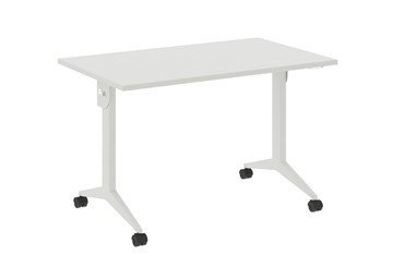 Складной мобильный стол X.M-2.7, Металл белый/Белый бриллиант в Чите