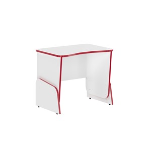 Стол для компьютера Skill STG 7050, Белый/ Красный в Чите
