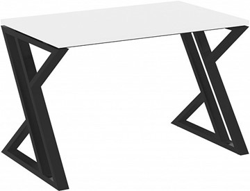 Стол письменный Loft VR.L-SRZ-1.7, Белый Бриллиант/Черный металл в Чите