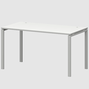 Письменный стол Смарт СMС-П-18.73 П25 (Белый/Белый) в Чите