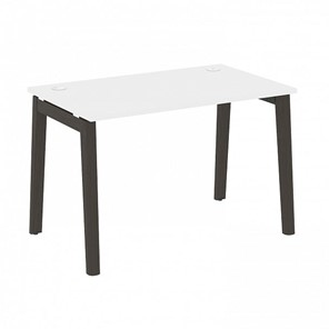 Стол для офиса Onix Wood OW.SP-2.8, Белый Бриллиант/Дуб темный в Чите