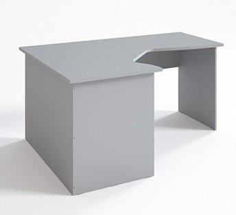 Письменный стол СЛ 16.12.7 эргономичный, Серый в Чите - изображение