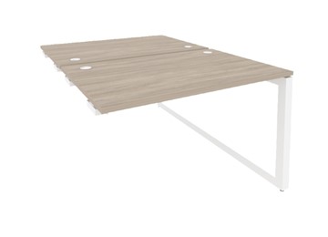 Приставной стол к тумбе O.MO-D.SPR-0.7 Белый/Дуб Аттик в Чите