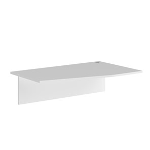 Дополнительный стол правая XTEN Белый  XCT 149-1(R) (1400х900х25) в Чите