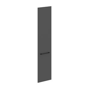 Дверь для шкафа высокая MORRIS TREND Антрацит/Кария Пальмира MHD 42-1 (422х1900х18) в Чите