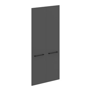 Дверь для шкафчика высокая MORRIS TREND Антрацит/Кария Пальмира MHD 42-2 (844х1900х18) в Чите