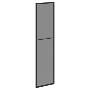 Дверь стеклянная в рамке правая LOFTIS Сосна Эдмонт LMRG 40 R (790х20х1470) в Чите