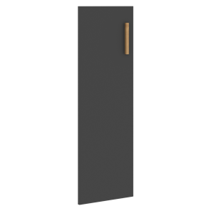 Дверь для шкафа средняя левая FORTA Черный Графит FMD40-1(L) (396х18х1164) в Чите