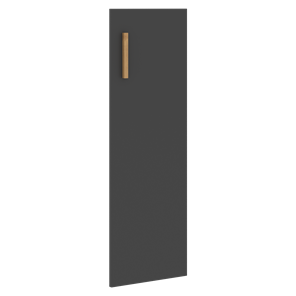 Средняя дверь для шкафа правая FORTA Черный Графит FMD40-1(R) (396х18х1164) в Чите