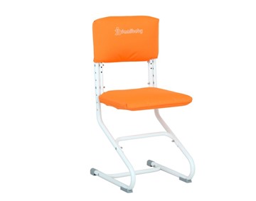 Набор чехлов на сиденье и спинку стула СУТ.01.040-01 Оранжевый, ткань Оксфорд в Чите