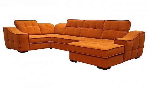 Угловой диван N-11-M (П1+ПС+УС+Д2+Д5+П1) в Чите - изображение