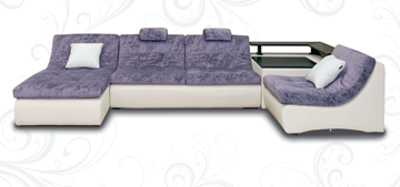 П-образный диван Марго 390х200х180х80 в Чите