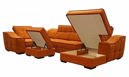 Угловой диван N-11-M (П1+ПС+УС+Д2+Д5+П1) в Чите - изображение 2