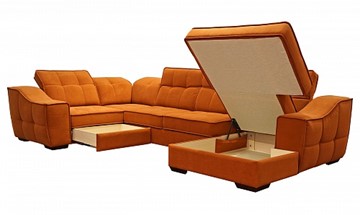 Угловой диван N-11-M (П1+ПС+УС+Д2+Д5+П1) в Чите - предосмотр 1