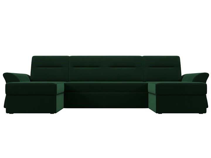 П-образный диван Клайд, Зеленый (Велюр) в Чите - изображение 7
