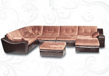 П-образный диван Плимут-Лувр 410х230х175 в Чите - предосмотр 1
