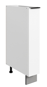 Тумба Стоун L150 (1 дв.гл.) (белый/джелато софттач) в Чите