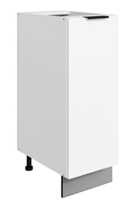 Шкаф рабочий Стоун L300 (1 дв.гл.) (белый/джелато софттач) в Чите