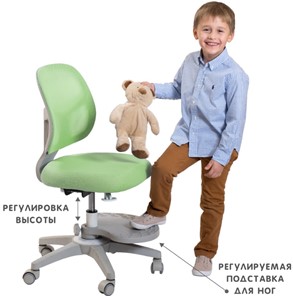 Кресло детское Holto-22 зеленое в Чите - предосмотр 2