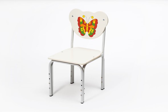 Детский растущий стул Бабочка 2 (Кузя-ББ(1-3)ВСр2) в Чите - изображение