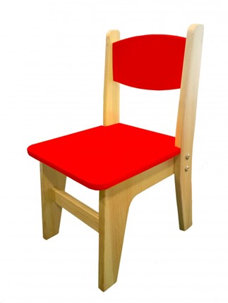 Детский стульчик Вуди красный (H 260) в Чите - изображение