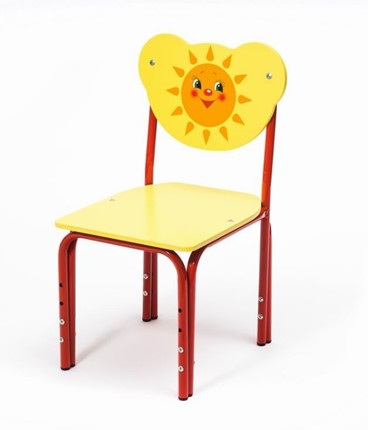 Детский стул Солнышко (Кузя-СОЛ(1-3)ЖКр) в Чите - изображение