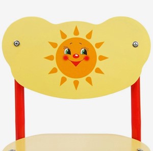 Детский стул Солнышко (Кузя-СОЛ(1-3)ЖКр) в Чите - предосмотр 1