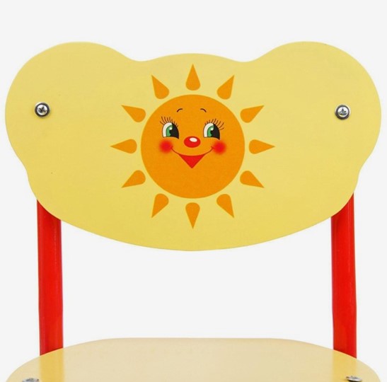 Детский стул Солнышко (Кузя-СОЛ(1-3)ЖКр) в Чите - изображение 1