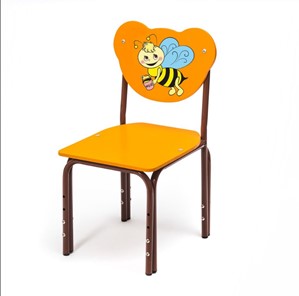 Детский растущий стул Пчелка (Кузя-ПЧ(1-3)ОК) в Чите