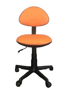 Детское крутящееся кресло LB-C 02, цвет оранжевый в Чите