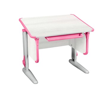 Детский стол-трансформер СУТ-41 Рамух/Серый/розовый в Чите