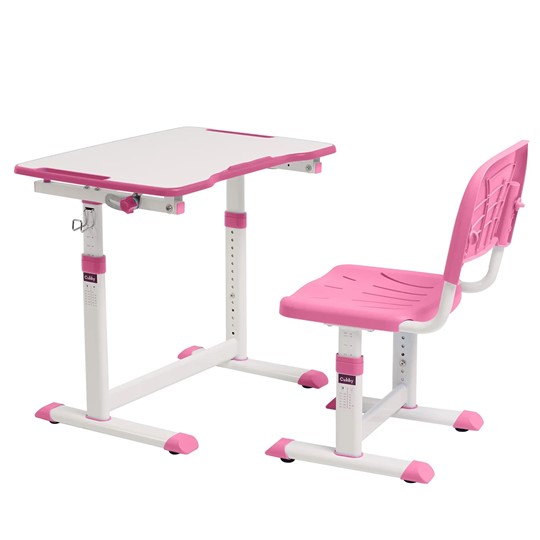 Растущий стол и стул Olea pink в Чите - изображение 1